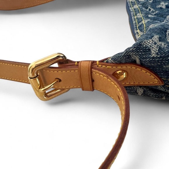 Louis Vuitton Monogram Denim Baggy PM Blue - Picture 7 of 14